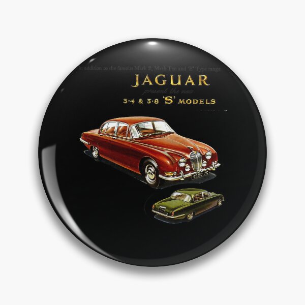 Item preview, LUXURY BRITISH SPORTS SALOON JAGUAR 3.4 & 3.8 'S' MODELS - ADVERT designed and sold by LindaMuramoto.