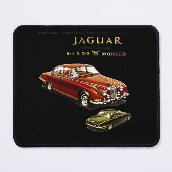 Item preview, LUXURY BRITISH SPORTS SALOON JAGUAR 3.4 & 3.8 'S' MODELS - ADVERT designed and sold by LindaMuramoto.
