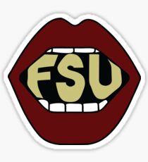 FSU Lips Sticker