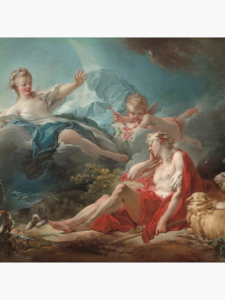 Diana and Endymion Oil Painting by Jean-Honoré Fragonard by podartist