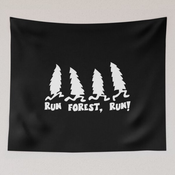 Item preview, Run Forest Run Funny Hiking I Love Nature Wanderlust designed and sold by BennetJaco.