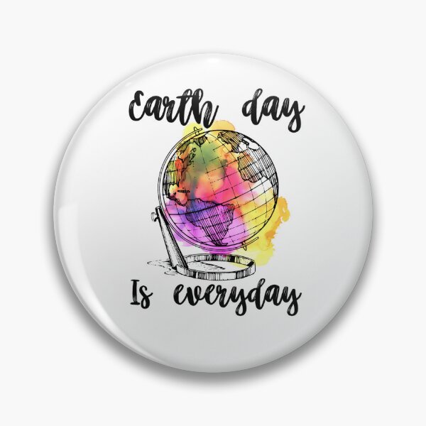 Artikelvorschau, Earth day is everyday, Globus entworfen und verkauft von Mirksaz-designs.