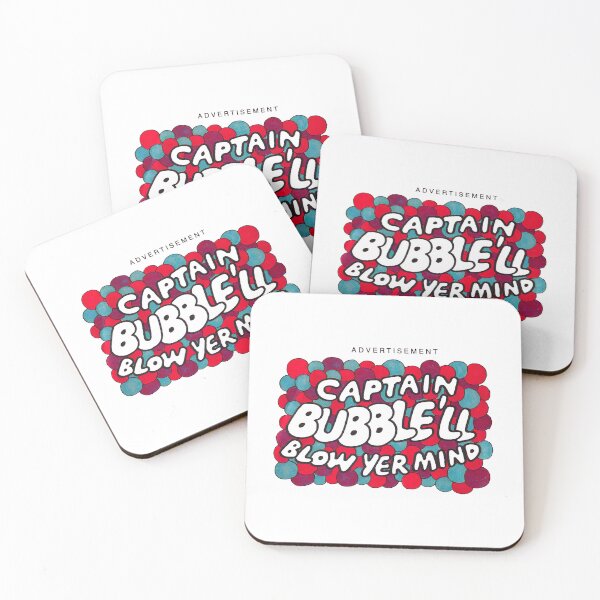 Item preview, CAPTAIN BUBBLE WILL BLOW YOUR MIND - ADVERT designed and sold by ThrowbackAds.