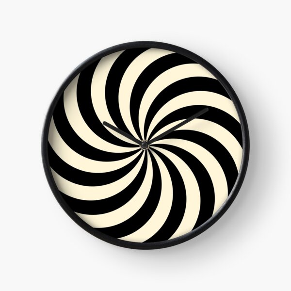 NDVH Circle Two - cream Clock