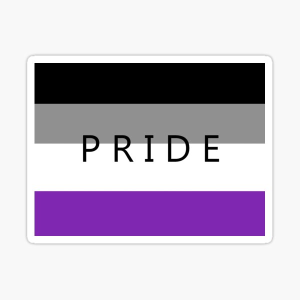 Pride Asexual Sticker For Sale By Luckart56 Redbubble 9771