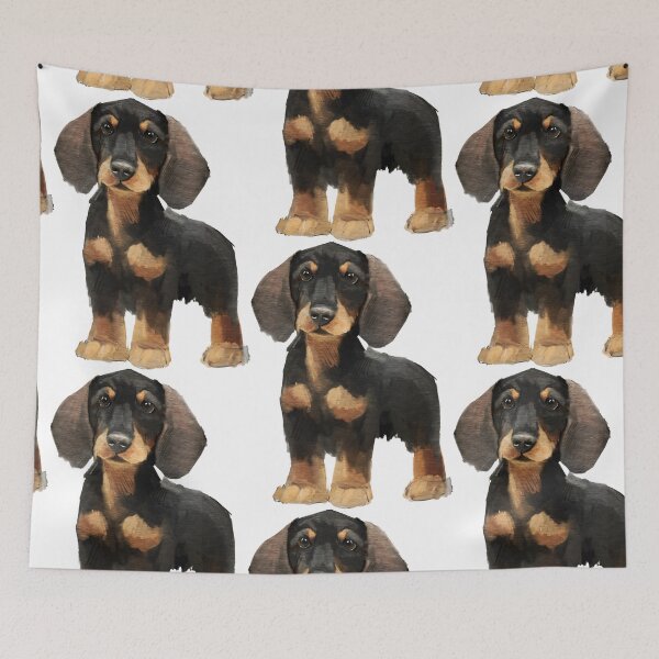Item preview, Acuarela de perro salchicha designed and sold by AmeliaPlayer.
