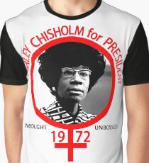 Shirley Chisholm For President Graphic T-Shirt