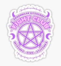 Witch Fight Club - Pastel Goth Sticker