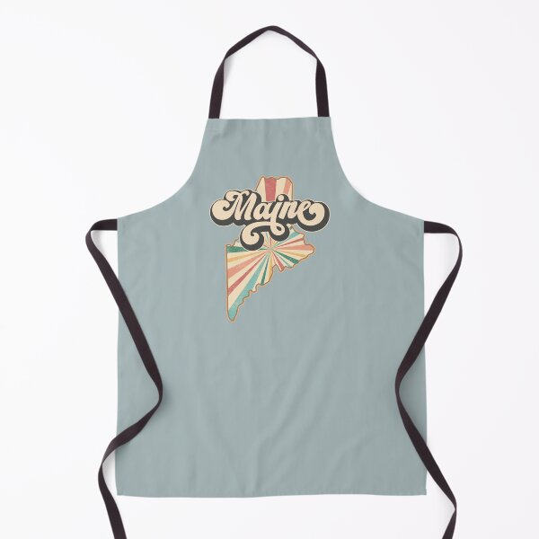 Item preview, Maine Fan Retro State, Vintage Groovy Maine Map, Distressed America Gift designed and sold by Cátia Lima.
