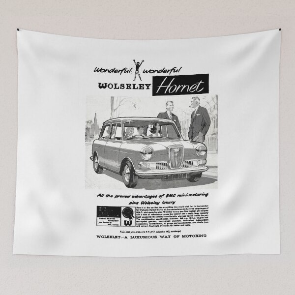 Item preview, WOLSELEY HORNET - ADVERT Wonderful designed and sold by LindaMuramoto.