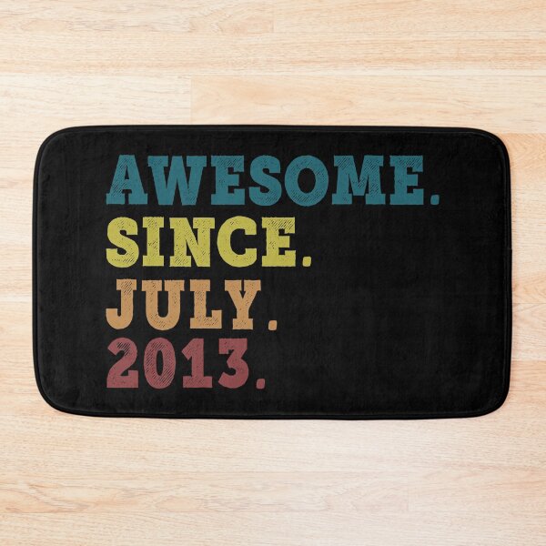 Item preview, Awesome Since July 2013 Retro Vintage 9th Birthday Gift designed and sold by designbychow.