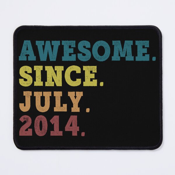 Item preview, Awesome Since July 2014 Retro Vintage 8th Birthday Gift designed and sold by designbychow.