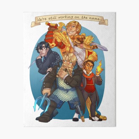 "We're Still Working on the Name..." Art Board Print