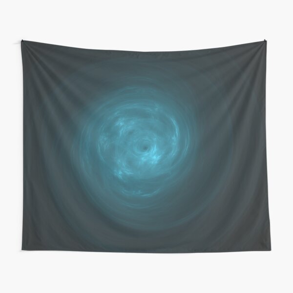 Blue Chi Vortex | Fractal Art Tapestry