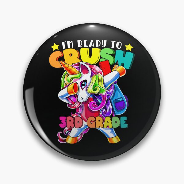 Item preview, I'm Ready To Crush 3rd Grade Rainbow Unicorn Cute designed and sold by UnknownArtistt.
