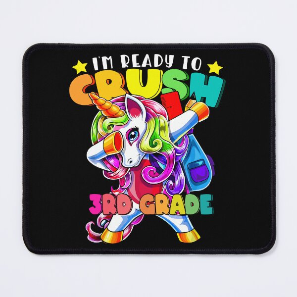 Item preview, I'm Ready To Crush 3rd Grade Rainbow Unicorn Cute designed and sold by UnknownArtistt.