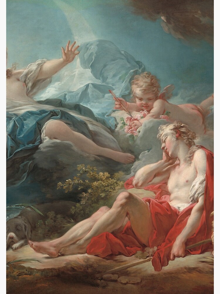 Diana and Endymion Oil Painting by Jean-Honoré Fragonard by podartist