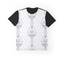 Rosenbouquet Grau Grafik T-Shirt