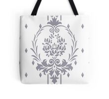 Rosenbouquet Grau Tasche