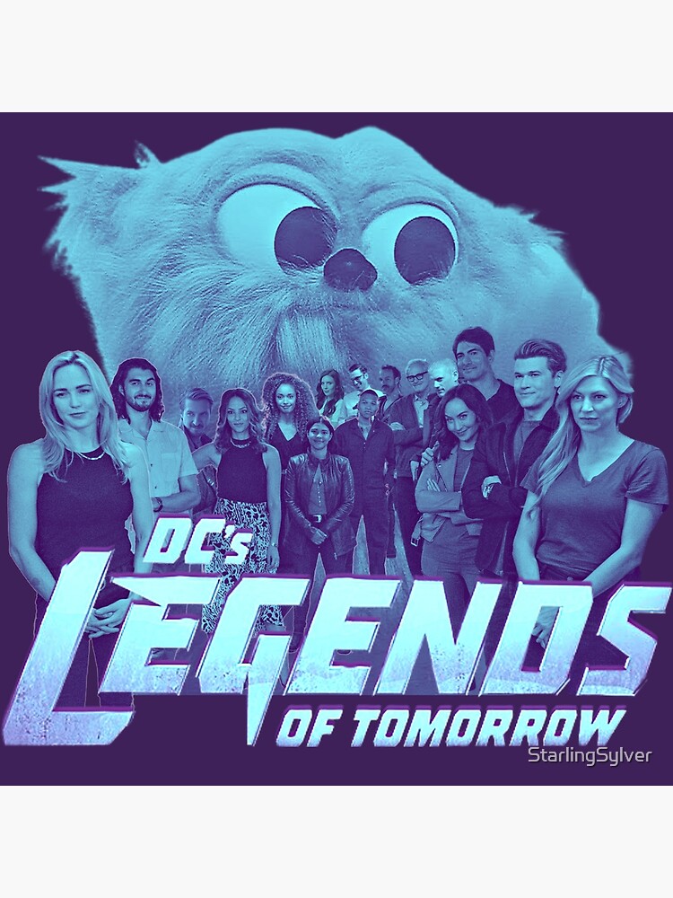 "Legends Of Tomorrow - Blue - 100th Episode - Beebo" Poster for Sale by ...