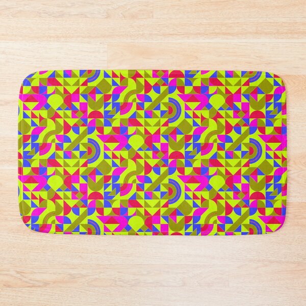 Item preview, geometric colorful patterns conceptual Art - Abstract Neo Geo graphic design designed and sold by Design Repo.