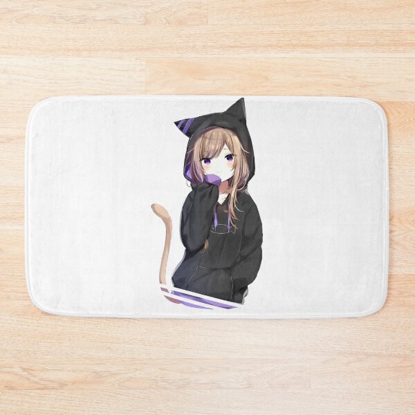 Item preview, Cute anime cat girl designed and sold by Jessica4720.