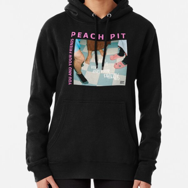 Peach Pit Band Pullover Hoodie