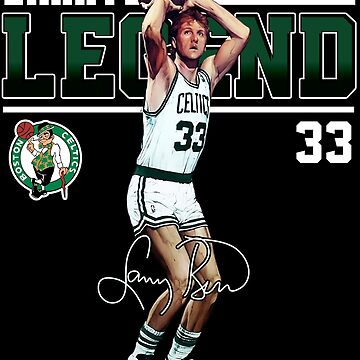 Larry bird legend boston celtics basketball air bird signature