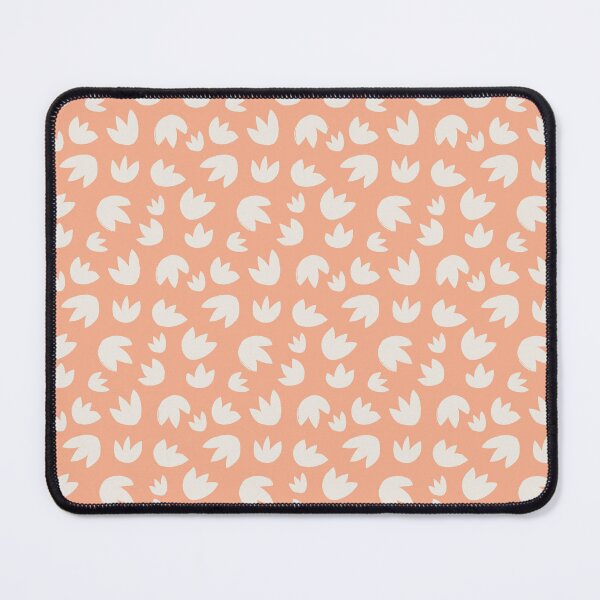 Item preview, Floral Bulb - 01- Alabaster White on Rose Tan designed and sold by NolkDesign.