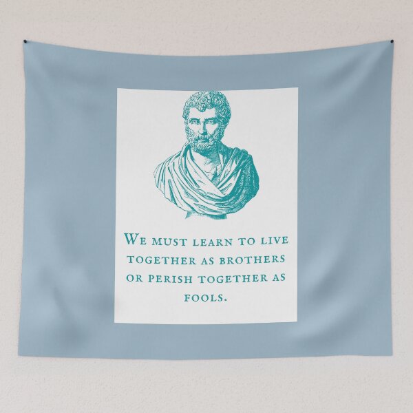 Item preview, Picture Jokes Anonymous Character We Must Learn To Live Together As Brothers Classic Music Fans designed and sold by ChenaultSenary.