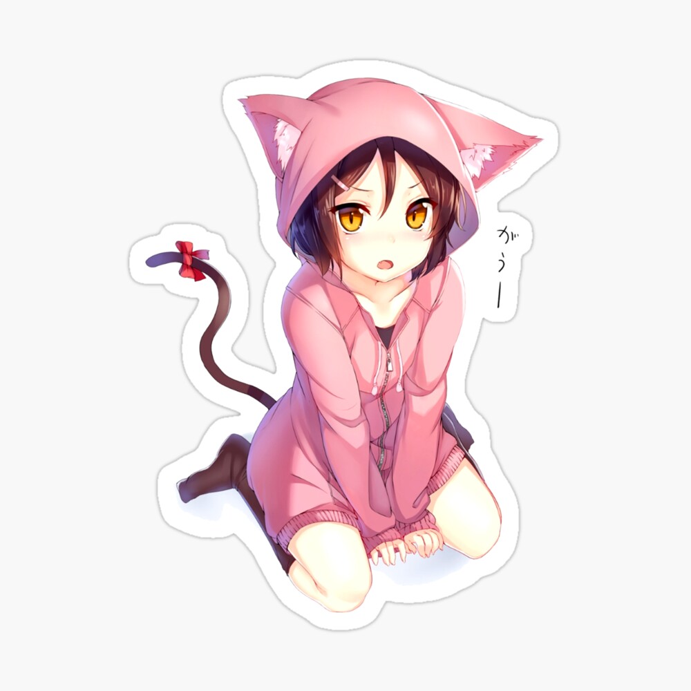 Girl039s Cute Anime Style Sweater or Shirt Cat Hoodie Kawaii Fashion   eBay