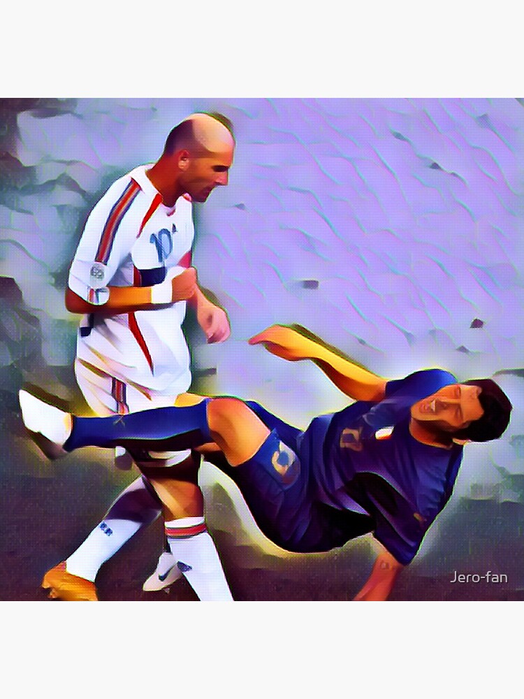 "zinedine Zidane France - Italy 2006" Poster For Sale By Jero-fan ...