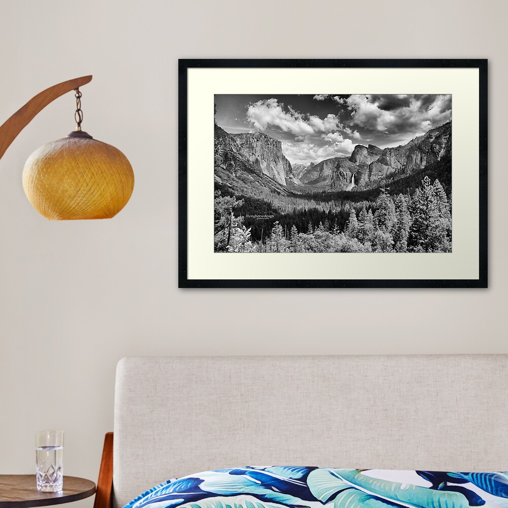 Yosemite Valley 2017 Framed Art Print