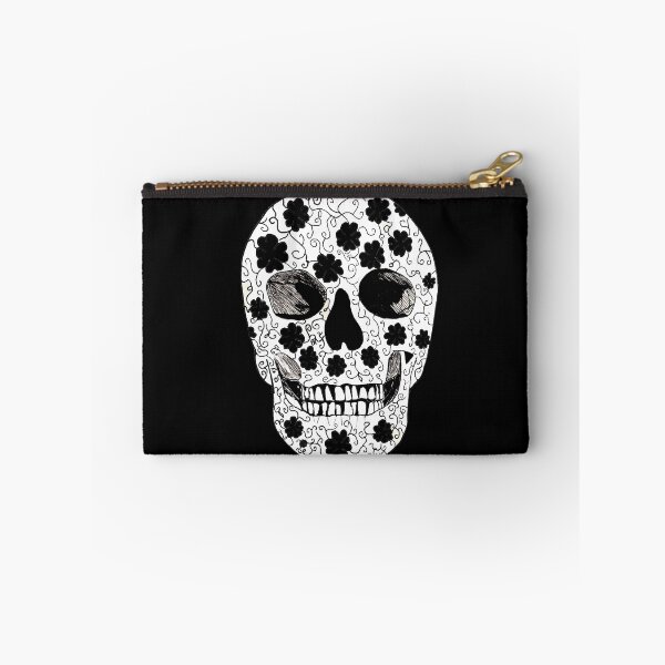 Item preview, Skull with four leaflets designed and sold by EleonorArte.