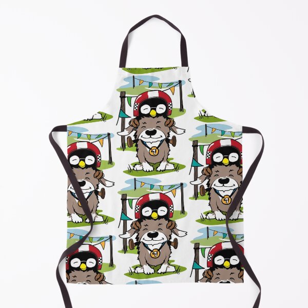 Item preview, Cute owl at the big dog race. Kids animal illustration designed and sold by masatomio.