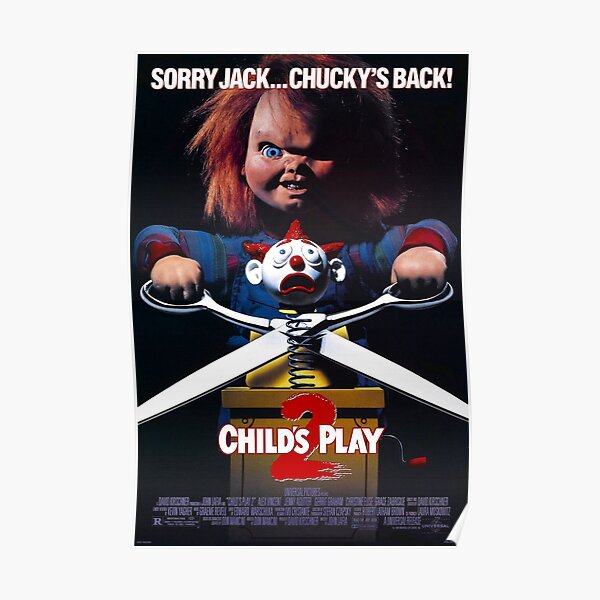 Chucky 2, Child's PLay 2 Movie Poster Poster