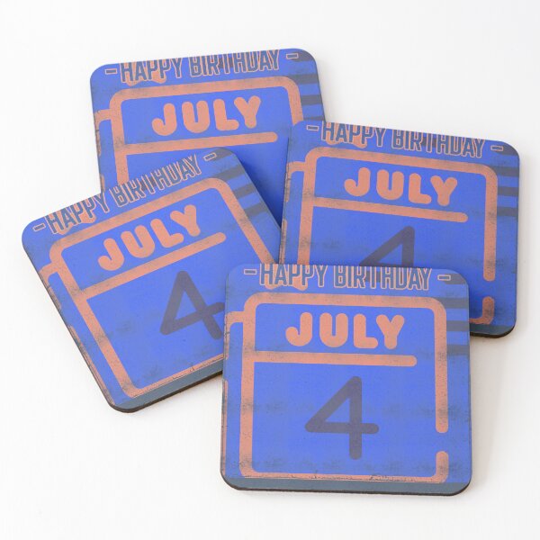 Item preview, Happy Birthday America - 4th of July  designed and sold by Verbiage24.