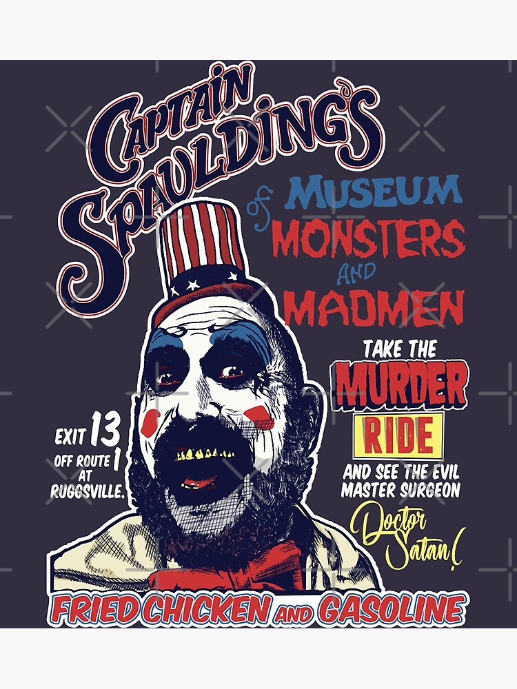Disover Surprise Gift Captain Spaulding For President Halloween Holiday Premium Matte Vertical Poster