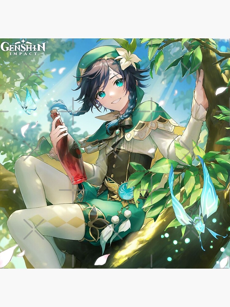 "Genshin Impact Venti Scene" Poster for Sale by artwala74 Redbubble