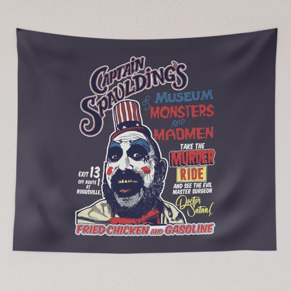 Artikelvorschau, Überraschungsgeschenk Captain Spaulding für den Präsidenten zu Halloween entworfen und verkauft von Siegelcharles.