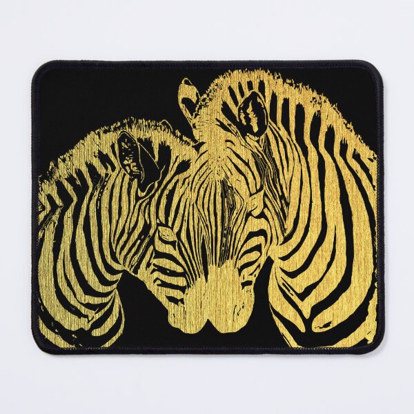 Artikelvorschau, Zebraliebhaber, Aquarellgold, tropfende Farbe, Goldzebra, Zebra, Gold entworfen und verkauft von Collagedream.
