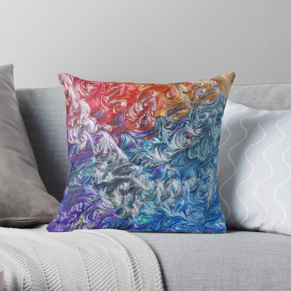 Path Throw Pillow