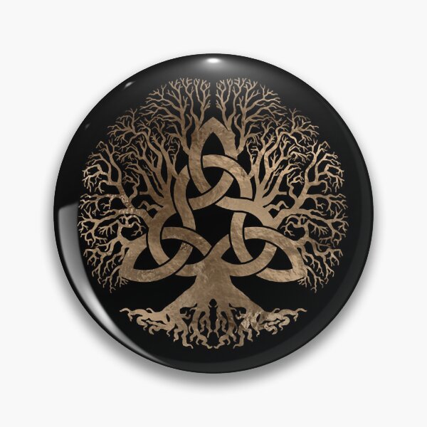 Item preview, Tree of life -Yggdrasil with Triquetra  designed and sold by ChikXek7200.