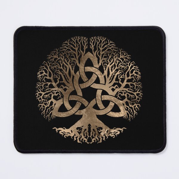 Item preview, Tree of life -Yggdrasil with Triquetra  designed and sold by ChikXek7200.