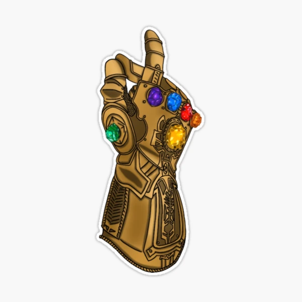 the snap Sticker for Sale by marvel stickers