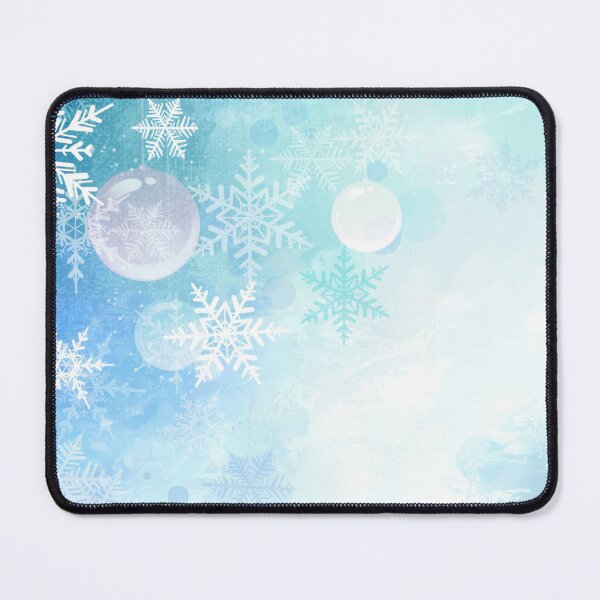 Item preview, blue snowflake abstract designed and sold by SohaibHania.