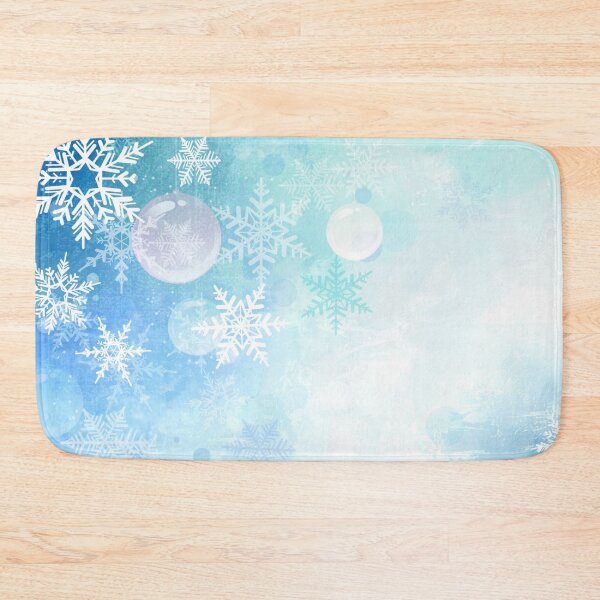 Item preview, blue snowflake abstract designed and sold by SohaibHania.