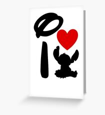 I Heart Stitch Greeting Card