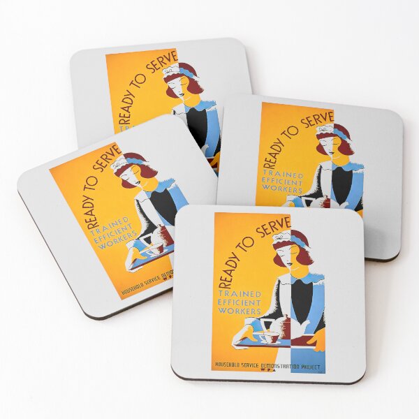 Item preview, HOUSEHOLD SERVICE - TRAINED EFFICIENT WORKERS designed and sold by ThrowbackAds.
