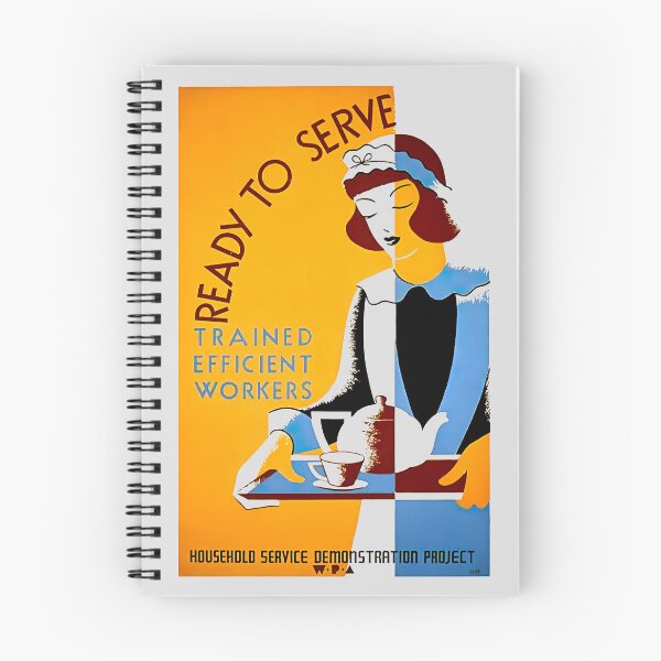 Item preview, HOUSEHOLD SERVICE - TRAINED EFFICIENT WORKERS designed and sold by ThrowbackAds.